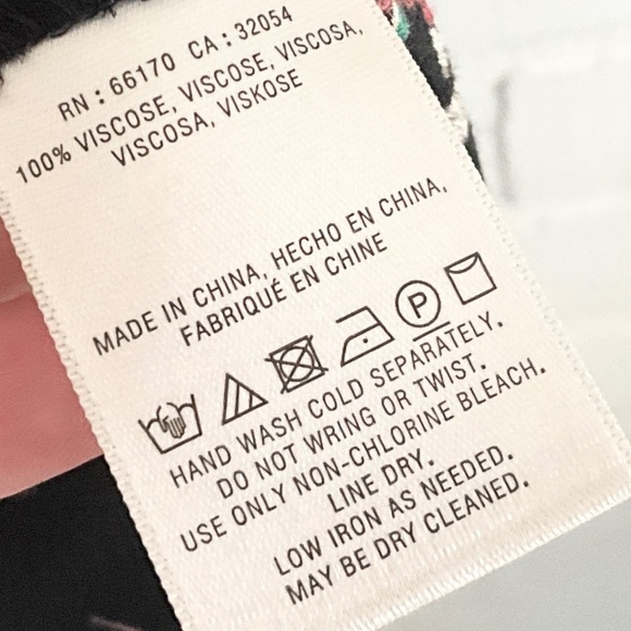 Anthropologie x Maeve Blouse Bella Dark Floral Black Kelly green Pink XS - Picture 9 of 15